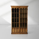 Merritt Solid Pine Tall Display Cabinet with Living Rooms Dining Areas Entryways