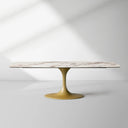 Vincenza Marble-Look Ceramic Dining Table