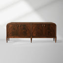 Frances Vintage Sideboard Mahogany buffet Storage Wood Entryways Cabinet