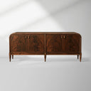 Frances Vintage Sideboard Mahogany buffet Storage Cabinet Wood Entryways Cabinet