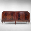 Frances Vintage Sideboard Mahogany buffet Storage Cabinet Wood Entryways Cabinet