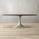 Aero Wood Oval Dining Table
