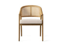 Aimee Dining Arm Chair in Honey