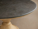 Amelia Round Marble Pedestal Dining Table