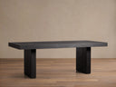 Calvin Dining Table Solid Wood Artisanal Modern Dining Room