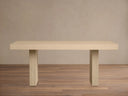 Calvin Dining Table Solid Wood Artisanal Modern Dining Room