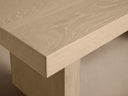Calvin Dining Table Solid Wood Artisanal Modern Dining Room