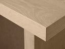 Calvin Dining Table Solid Wood Artisanal Modern Dining Room