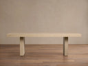 Calvin Dining Table Solid Wood Artisanal Modern Dining Room