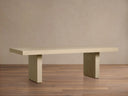 Calvin Dining Table Solid Wood Artisanal Modern Dining Room