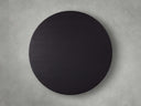 Round Wood Dining Table with Launette Base