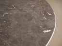 Saint Germain Round Marble Top Dining Table with Rennes Base