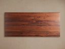 Jacob Solid Wood Dining Table Black Iron Vertex Base Modern Dining