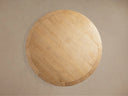 Kensington Round Dining Table Solid Oak Wood Artisanal Vintage Inspired Dining