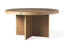 Mihaela 54" Round Dining Table in Vin Alb