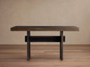Mihaela Solid Wood Dining Table Handcrafted Oak Walnut European Style