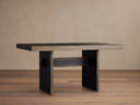 Mihaela Solid Wood Dining Table Handcrafted Oak Walnut European Style
