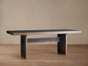 Mihaela Solid Wood Dining Table Handcrafted Oak Walnut European Style