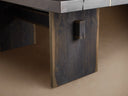 Mihaela Solid Wood Dining Table Handcrafted Oak Walnut European Style