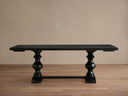 Tuscany Extension Dining Table Solid Wood Old World Rectangular Dining Furniture
