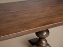 Tuscany Oval Extension Dining Table Wood Old World Italian Style Dining Room Furniture