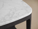 Danny 18" End Table Oak with Marble Top Modern Living Furniture