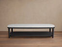 Danny Coffee Table Oak with Marble Top Modern Living Furniture