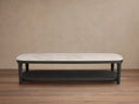 Danny Coffee Table Oak with Marble Top Modern Living Furniture