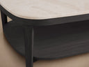 Danny Coffee Table Oak with Marble Top Modern Living Furniture