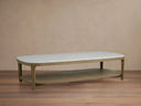 Danny Coffee Table Oak with Marble Top Modern Living Furniture