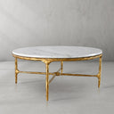 Thaddeus Marble Round Coffee Table 36" 55"