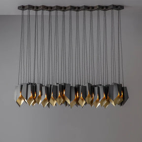 Nancy Dining Table Industrial Chandelier, Contemporary Pendant Lights