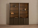 Nason Modular Hutch Cabinet in Solid Oak