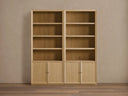 Nason Modular Hutch Cabinet in Solid Oak