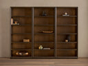 Nason Oak Modular Bookcase with LED Lighting