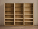 Nason Oak Modular Bookcase with LED Lighting