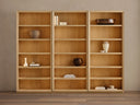 Nason Oak Modular Bookcase with LED Lighting