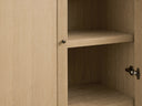 Nason Modular Hutch Cabinet in Solid Oak