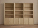 Nason Modular Hutch Cabinet in Solid Oak