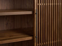 Piermont Modular Reeded Cabinet for Media Storage