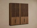 Piermont Modular Reeded Cabinet for Media Storage