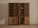 Piermont Modular Reeded Cabinet for Media Storage