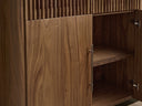 Piermont Modular Reeded Cabinet for Media Storage