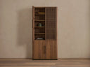 Piermont Modular Reeded Cabinet for Media Storage