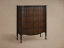 Conrad Wood Five Drawer Dresser Rectangular Vintage Inspired Handcrafted Bedroom Storage