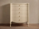 Conrad Wood Five Drawer Dresser Rectangular Vintage Inspired Handcrafted Bedroom Storage