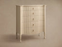 Conrad Wood Five Drawer Dresser Rectangular Vintage Inspired Handcrafted Bedroom Storage