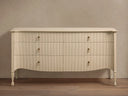 Conrad Six Drawer Dresser Teak Wood Rectangular Vintage Inspired Bedroom
