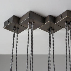 Nancy Dining Table Industrial Chandelier, Contemporary Pendant Lights