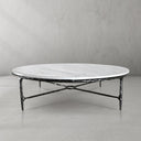 Thaddeus Marble Round Coffee Table 36" 55"